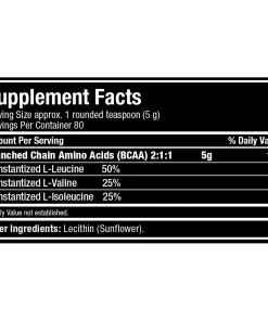 Amino Acids Allmax Nutrition BCAA Powder 80 Servings