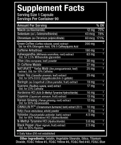 Allmax Nutrition Rapid Cuts Shredded 90c Weight Loss Products