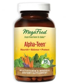 Mega Food MegaFood Alpha-Teen 90T Children's Vitamins