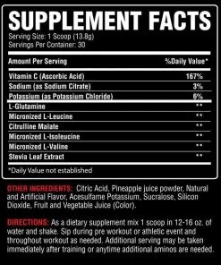 Full Disclosure Nutrition BCAA 30 Serving