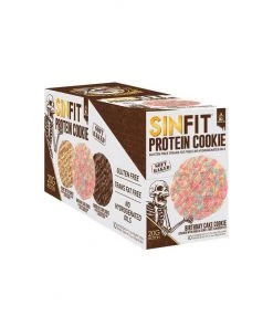 Protein Bars Sinister Labs SinFit Protein Cookies Box Of 10