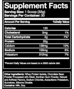 Blue Ribbon Nutrition ISO PRO 100% Whey Protein Isolate 30 Servings