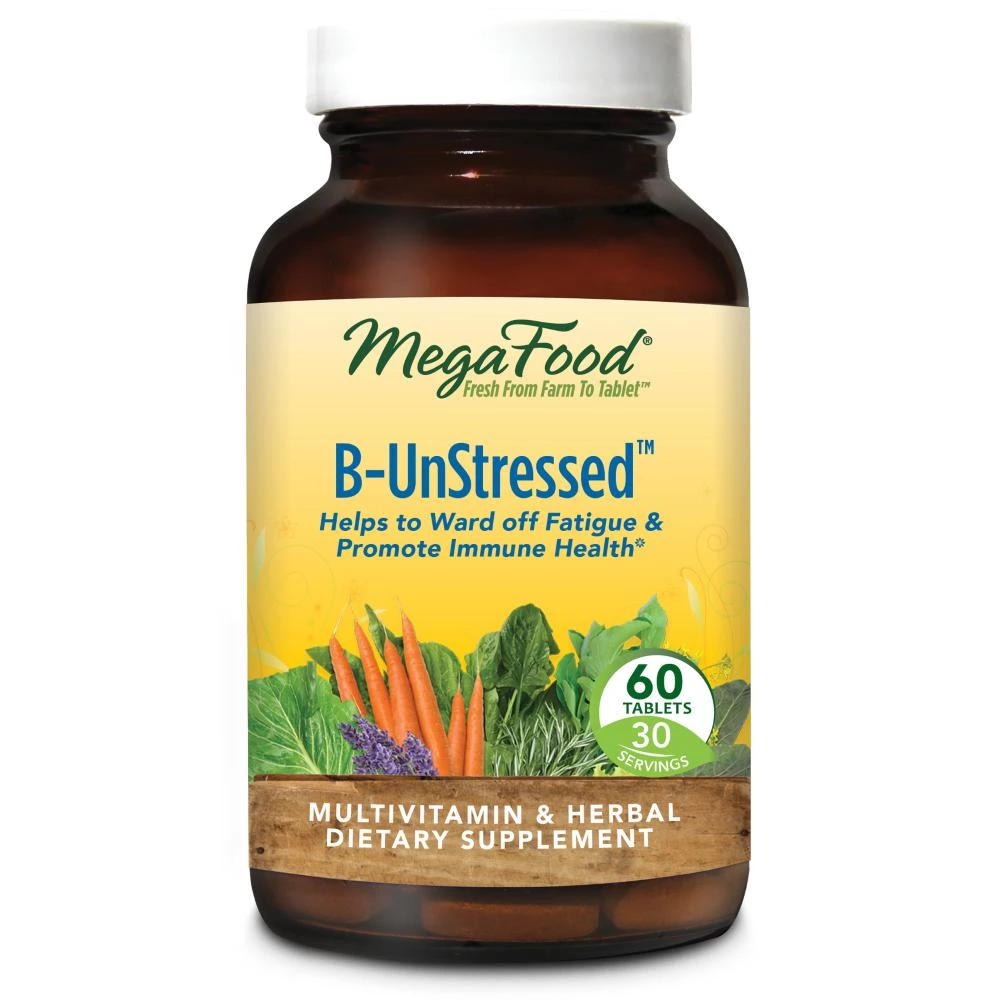 Mega Food MegaFood B-Unstressed 60T Vitamins