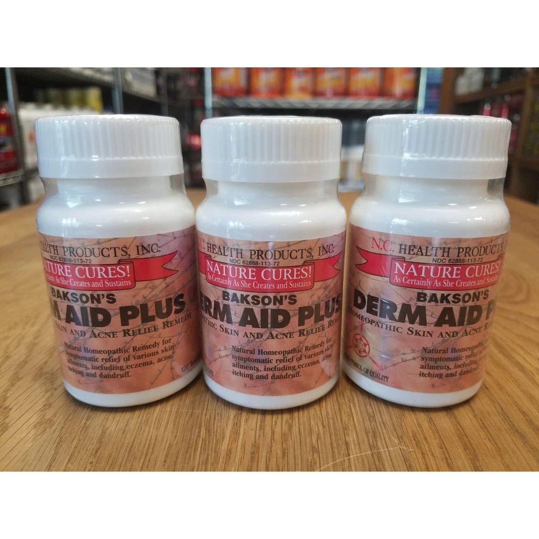 Bakson's Derm Aid Plus 120T Homeopathic