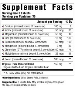 Mega Food MegaFood Balanced Minerals 90T