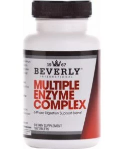 Beverly International Multiple Enzyme Complex 100T Digestive Support & Probiotics