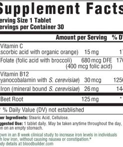 Mega Food Minerals MegaFood Blood Builder 180T