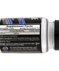 Hi Tech Phramaceuticals Hi Tech Pharmaceuticals Caffeine Power 200mg 100T
