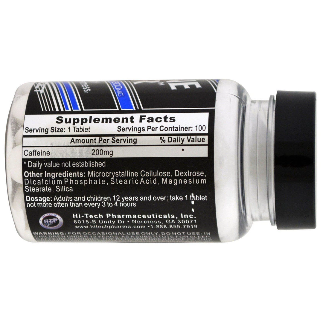 Hi Tech Phramaceuticals Hi Tech Pharmaceuticals Caffeine Power 200mg 100T
