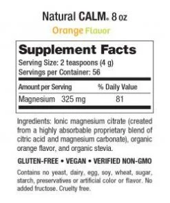Natural Vitality Calm 8oz