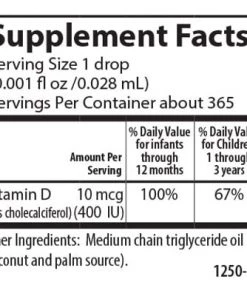 Carlson Labs Baby's Super Daily D3 365 Drops