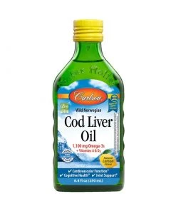Essential Fatty Acids Carlson Labs Cod Liver Oil Liquid 500ml