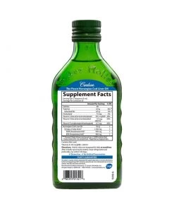 Carlson Labs Cod Liver Oil Liquid 250ml Essential Fatty Acids