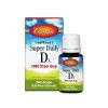 Carlson Labs Super Daily D3 2000IU 365 Drops Vitamins