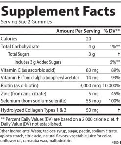 Carlson Labs Hair, Skin, & Nails Gummies 60ct Hair Skin & Nails