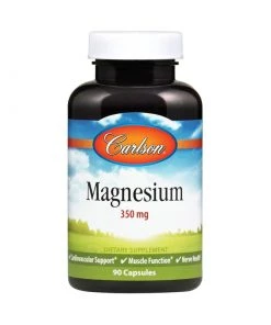 Carlson Labs Magnesium 350mg 90C Minerals