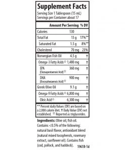 Essential Fatty Acids Carlson Labs Olive Your Heart Olive Oil 250ml