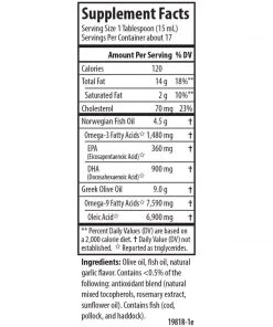 Essential Fatty Acids Carlson Labs Olive Your Heart Olive Oil 250ml