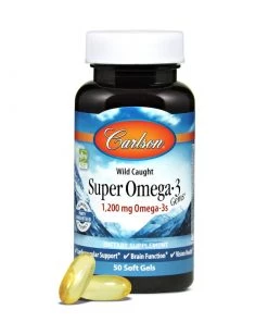 Carlson Labs Super Omega 3 1200mg 100 + 30 Soft Gels