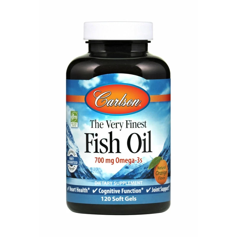 Carlson Labs The Very Finest Fish Oil 120 + 30 Soft Gels