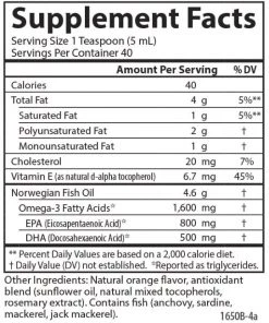 Carlson Labs The Very Finest Fish Oil Liquid 200ml