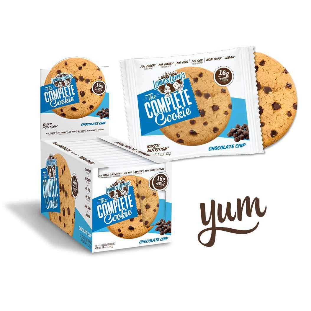 Lenny & Larry's Complete Cookie 4oz Box Of 12 Protein Bars