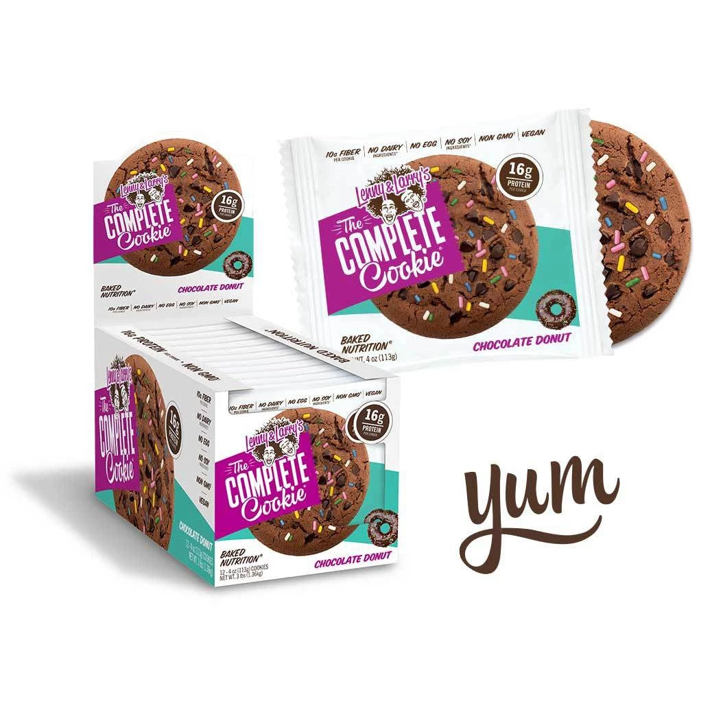 Lenny & Larry's Complete Cookie 4oz Box Of 12 Protein Bars