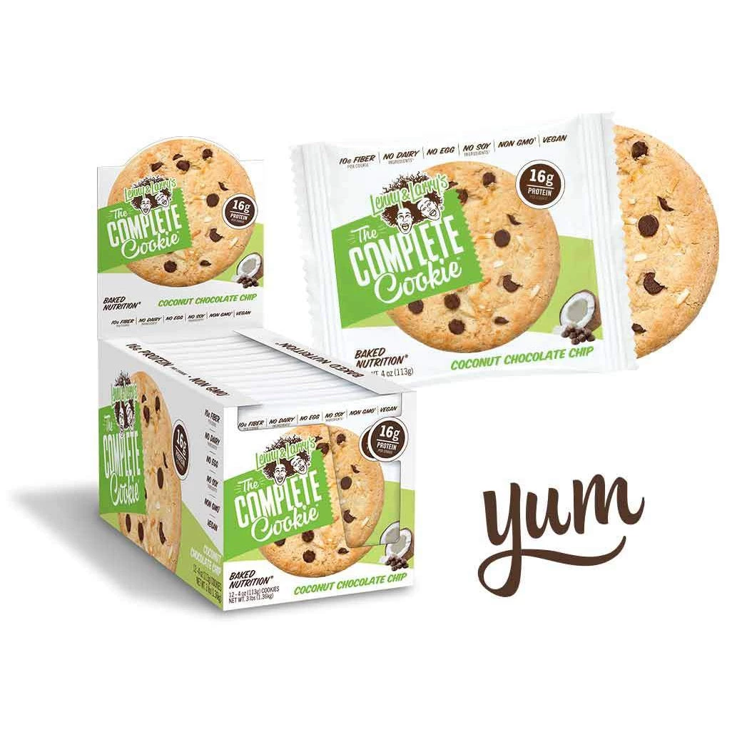 Lenny & Larry's Complete Cookie 4oz Box Of 12 Protein Bars