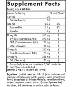 Nordic Naturals Complete Omega 1000mg 60sg