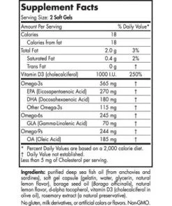 Nordic Naturals Complete Omega D3 60sg Essential Fatty Acids