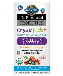Children's Vitamins Garden Of Life Dr. Formulated Probiotics Organic Kids 5 Billion 30 Chewables