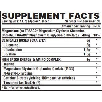 Nutrex Amino Charger + Energy 30 Servings Amino Acids