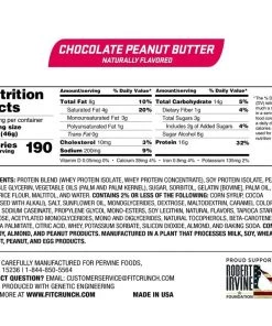 Robert Irvine Fit Crunch Snack Bars Box Of 9 Protein Bars