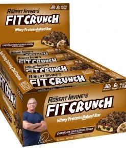 Robert Irvine Fit Crunch Bars (Full Size) Box Of 12