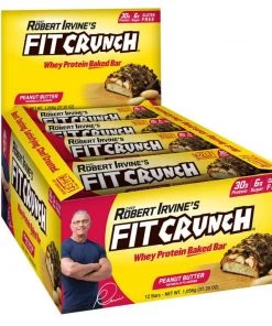 Robert Irvine Fit Crunch Bars (Full Size) Box Of 12