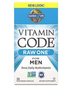 Men's Health Garden Of Life Vitamin Code Raw One For Men 30VC