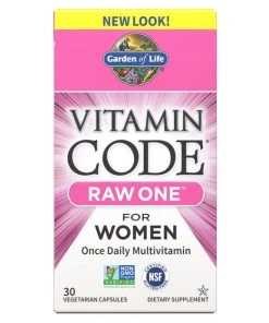 Multi-Vitamin Garden Of Life Vitamin Code Raw One For Women 30VC