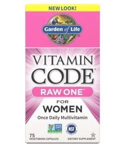 Multi-Vitamin Garden Of Life Vitamin Code Raw One For Women 75VC