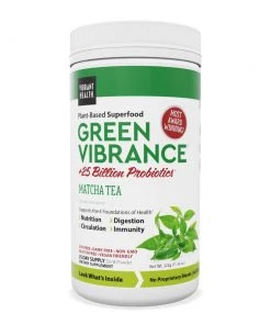 Vibrant Health Green Vibrance Matcha Tea 25 Servings Greens & Reds