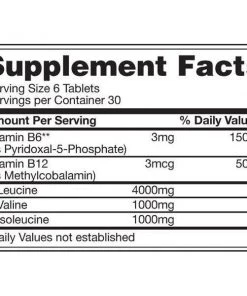 Amino Acids Gaspari Nutrition BCAA 6000 180T