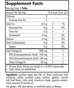 Nordic Naturals Omega 3 Fishies 36ct