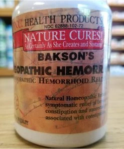 Bakson's Hemorrhoid Aid 120T Homeopathic