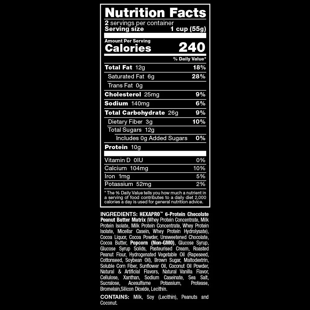 Allmax Nutrition HexaPro Protein Popcorn