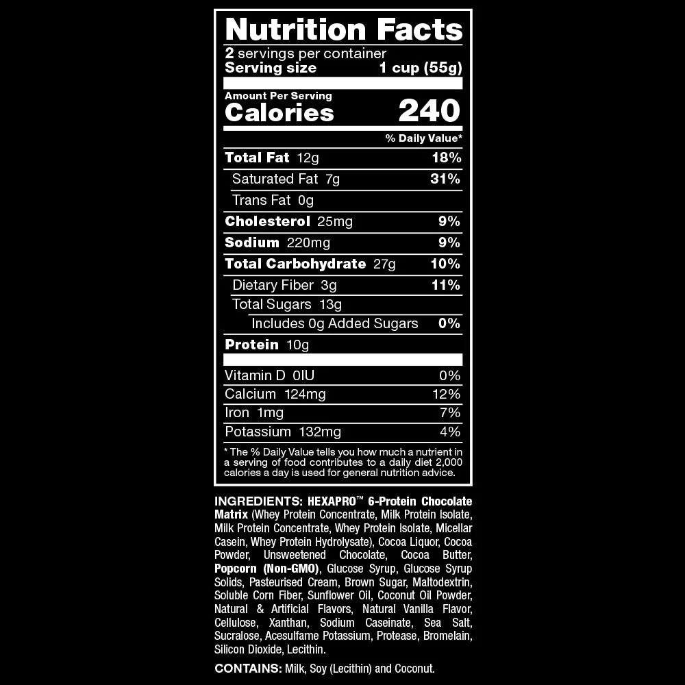 Allmax Nutrition HexaPro Protein Popcorn