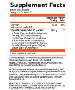 Weight Loss Products USN HyperCut XT Extreme Thermogenic Fat Burner 60c