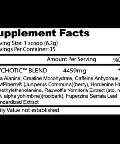 Insane Labz Psychotic 35 Servings