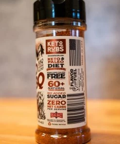 Ketogenic Keto Rubs Keto BBQ 3.4oz