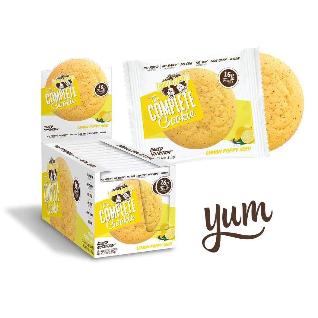 Lenny & Larry's Complete Cookie 4oz Box Of 12 Protein Bars