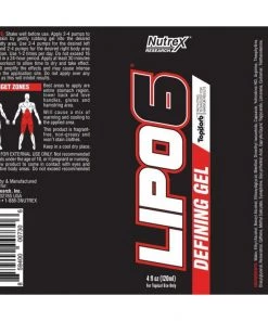 Nutrex Lipo 6 Defining Gel 4oz