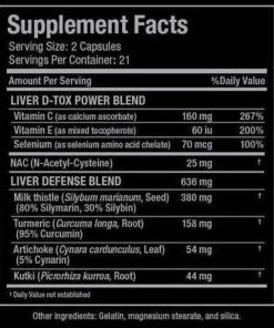 AllMax Nutrition Liver D-Tox 42C